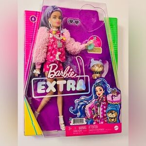 Barbie Extra Doll With Pet & Accessories